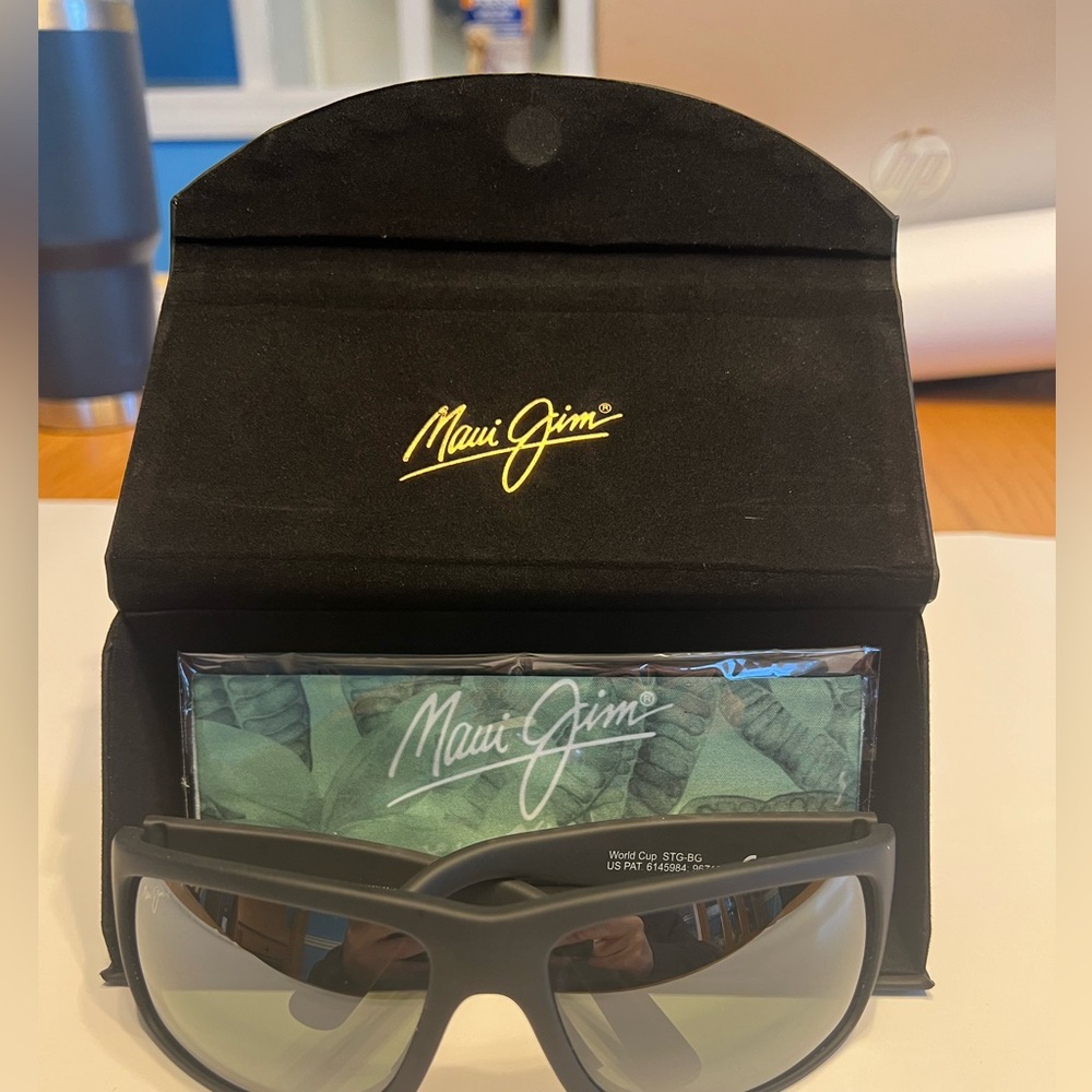Maui Jim Black World Cup Sunglasses